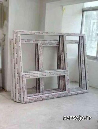 ساخت و نصب پنجره های دو جداره upvc