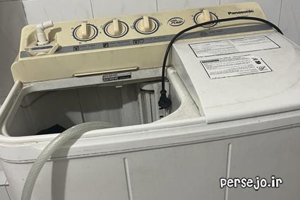 ماشین لباسشویی دو قلو‌نو پاناسونیک