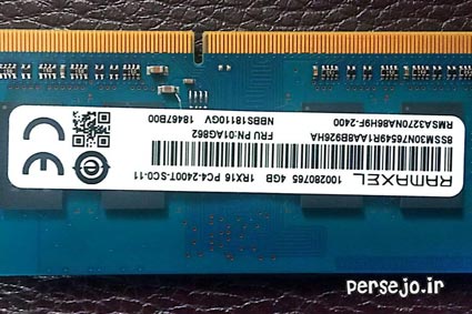 رم DDR4 لپتاب 4 گیگ