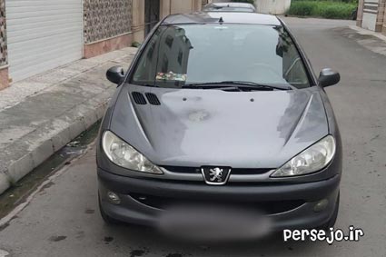 پژو 206 SD V1، مدل ۱۳۸۸ بی رنگ کارکرد ۲۸۰
