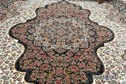 3 تخته فرش 700 شانه بهشتی دستباف گونه